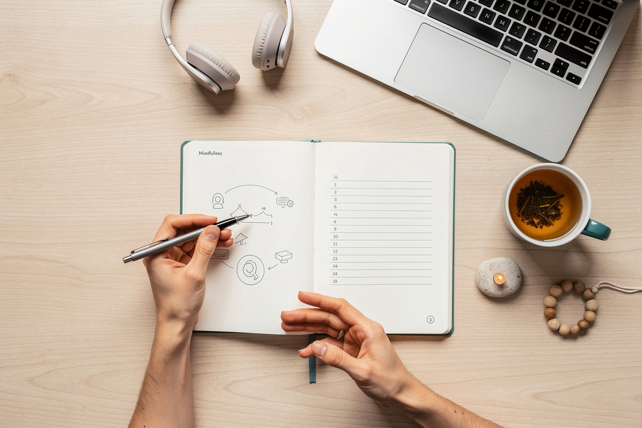 Mind one-on-one meditation session in peaceful setting - personalized mindfulness guidance